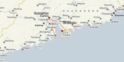 Shekou چین نقشه